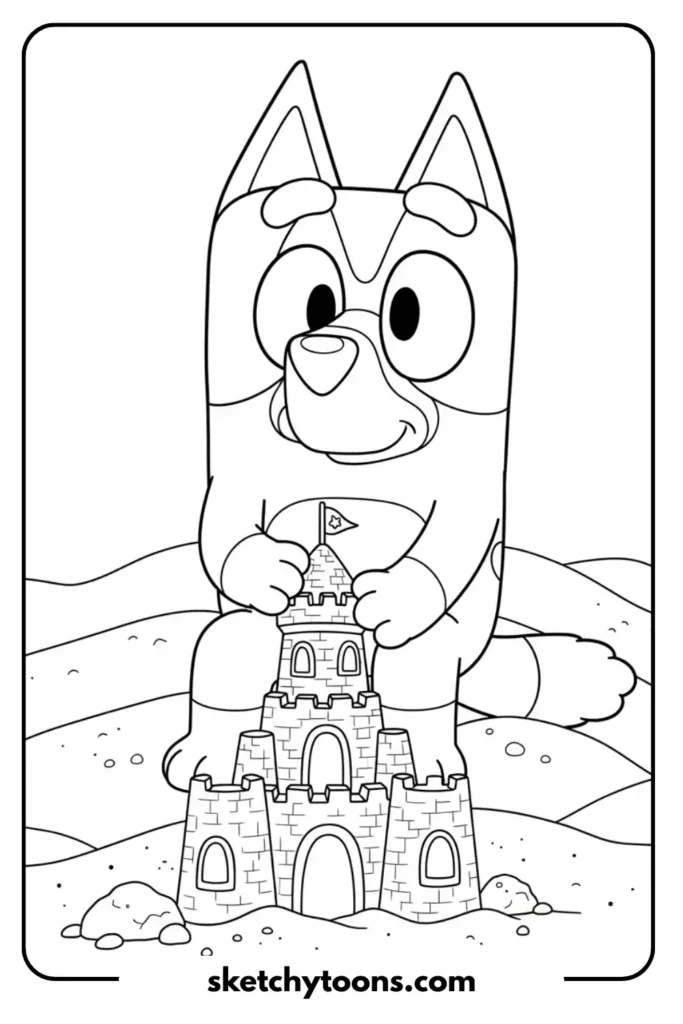 Building a Sandcastle art page