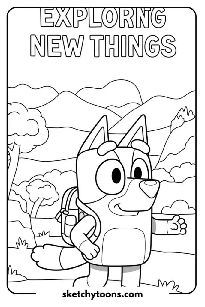 Exploring New Things activity page