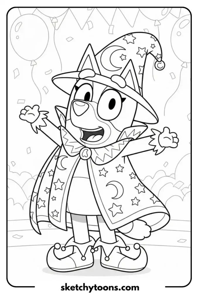 Playing Dress-up activity page