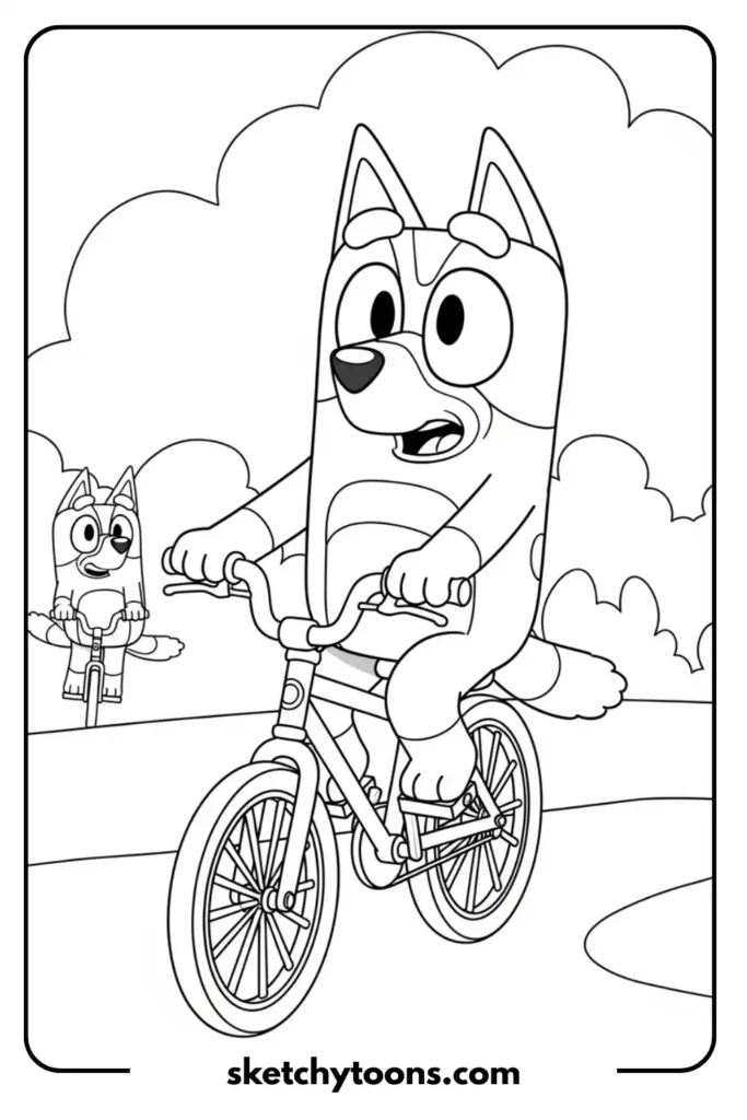 Riding a Bike activity page