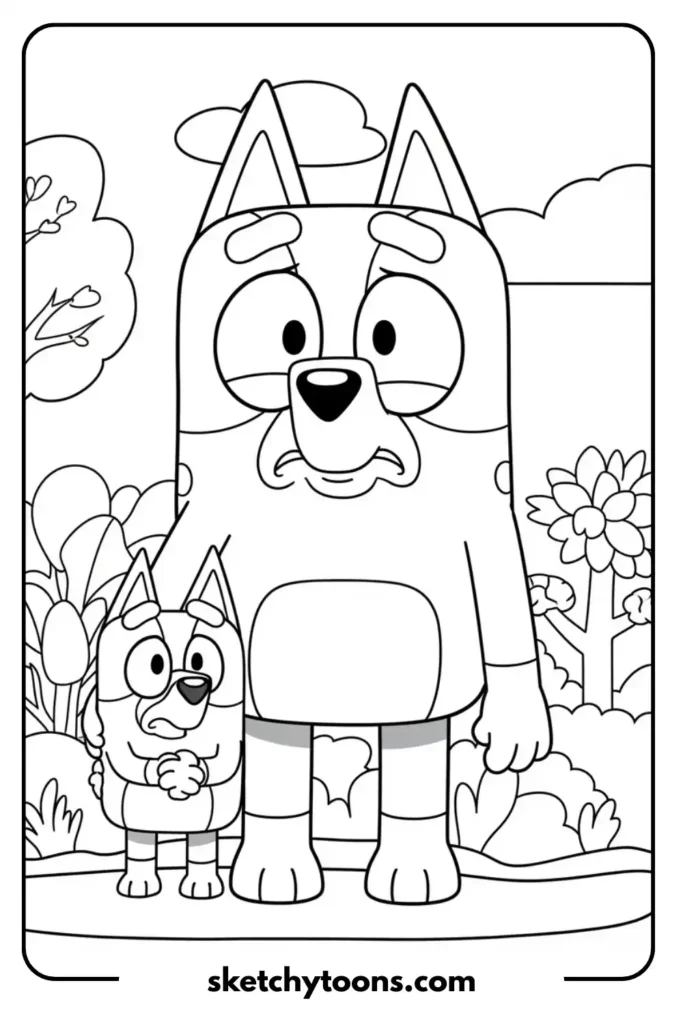 Sad Expression with Friends art pages