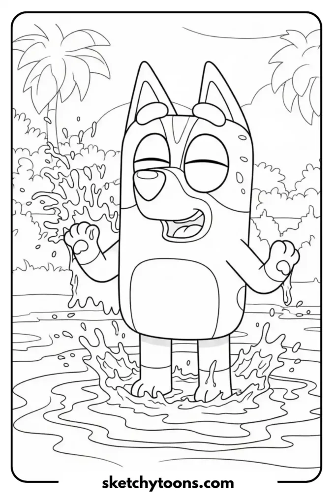 Splashing in Water activity page