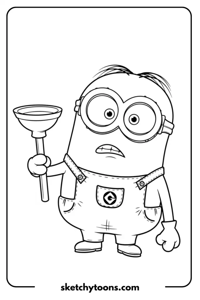 Minion with a Plunger craft page