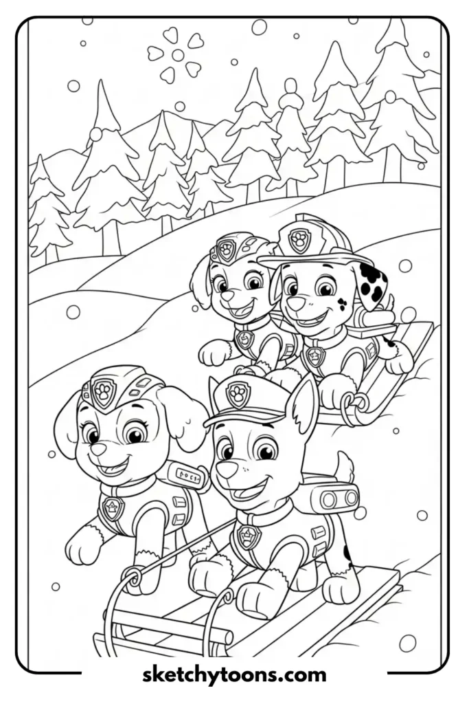 Rubble Building a Playground activity sheet