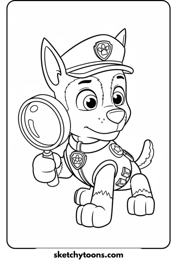 Zuma in His Rescue Boat activity sheet