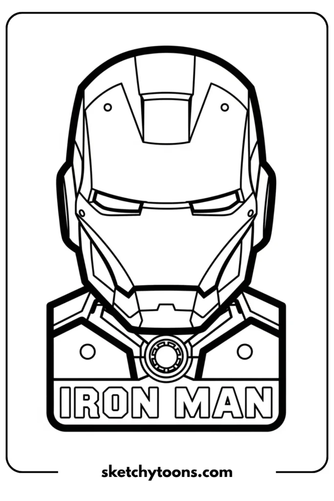 Avengers Iron Man Easy Badge