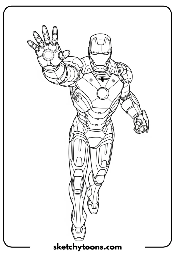 Avengers Iron Man Silhouette