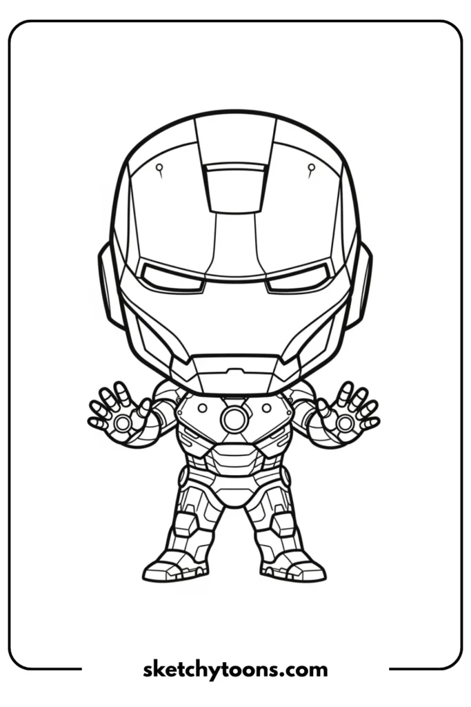 Cute Iron Man Chib