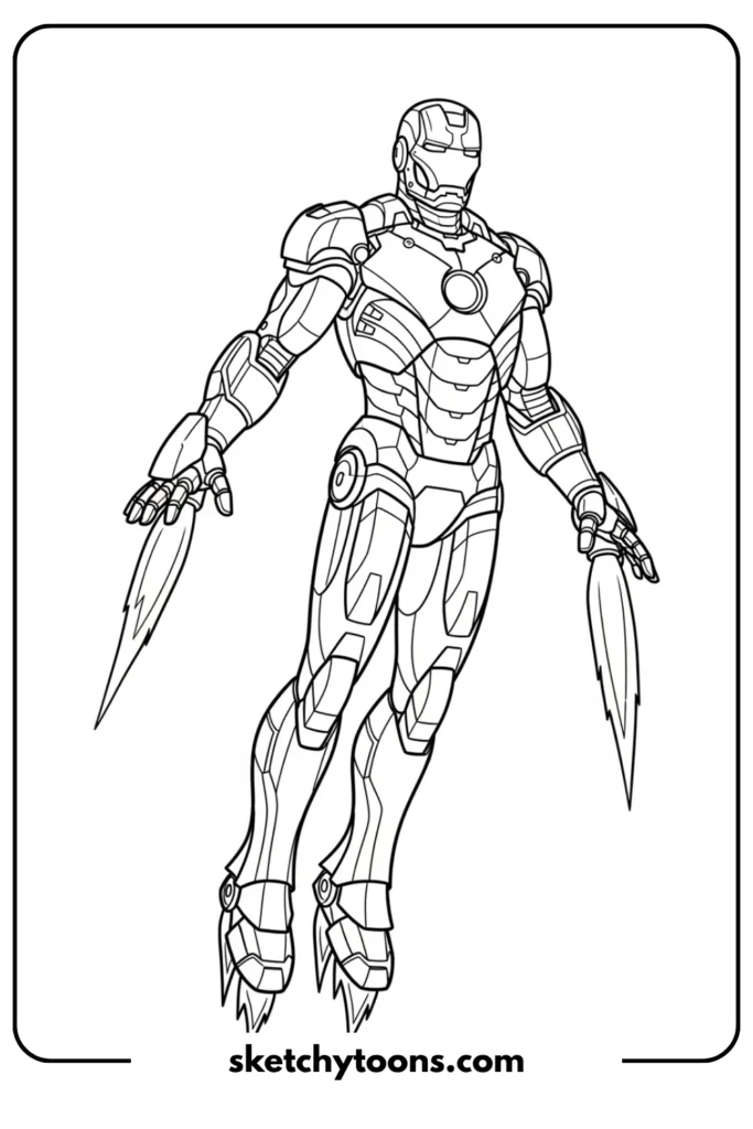 Easy Iron Man Jet Boost Pose