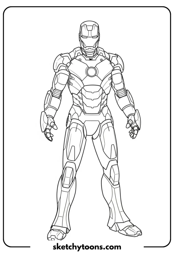 Easy Iron Man Standing Pose