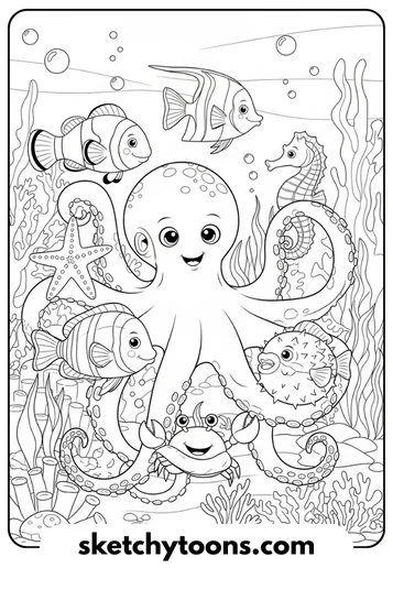 Fish and Octopus