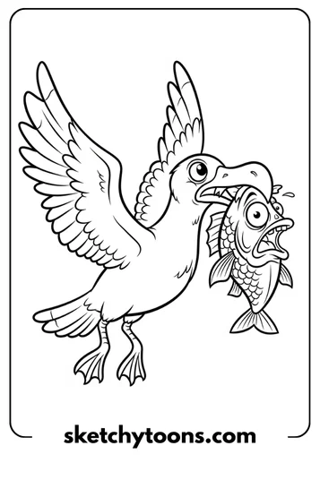 Fish and Seagull page