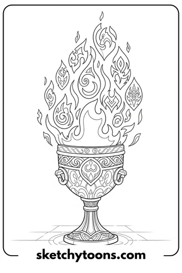 Goblet of Fire Flames