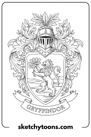 Gryffindor House Crest