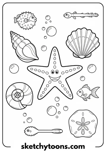 Tiny Fish and Seashells