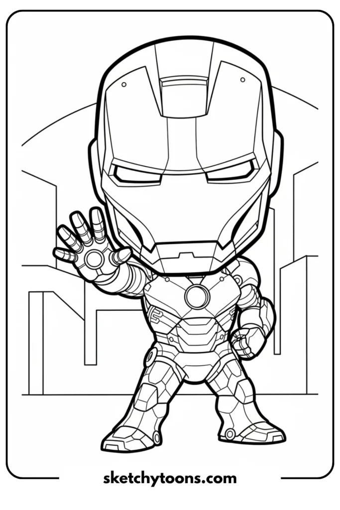 Iron Man Tiny Hero Style