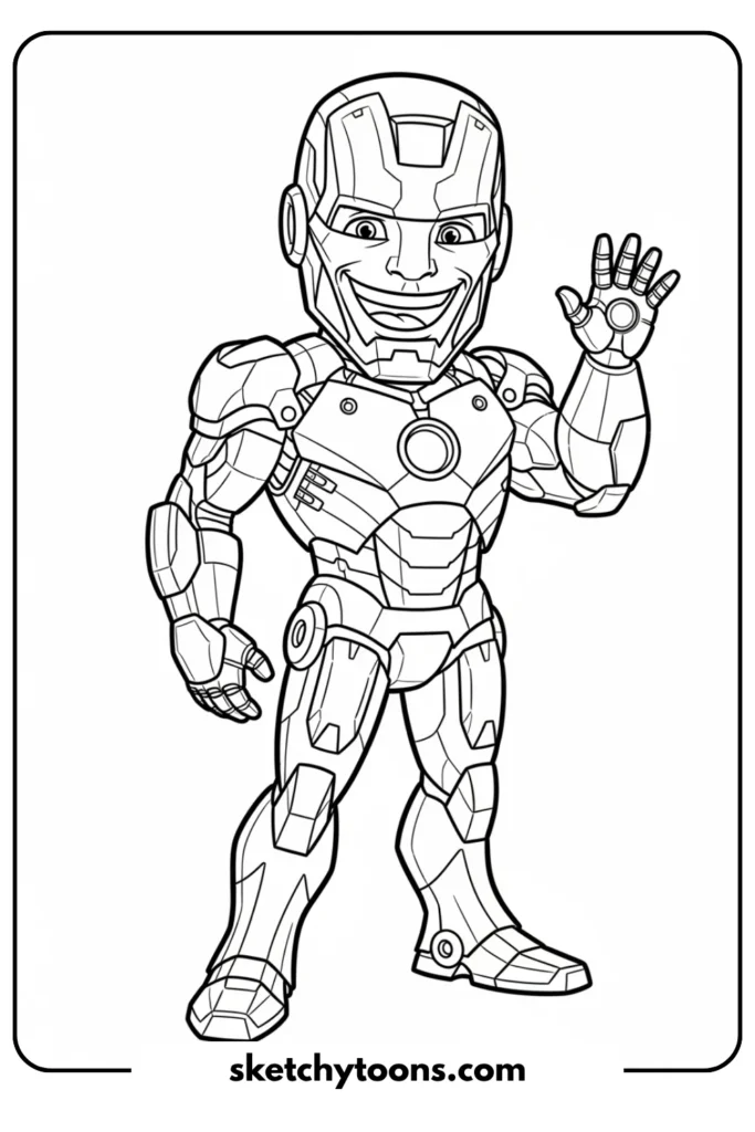 Iron Man With a Big Smile