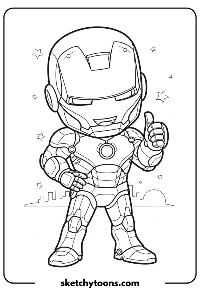 Iron Man in Cute Pose