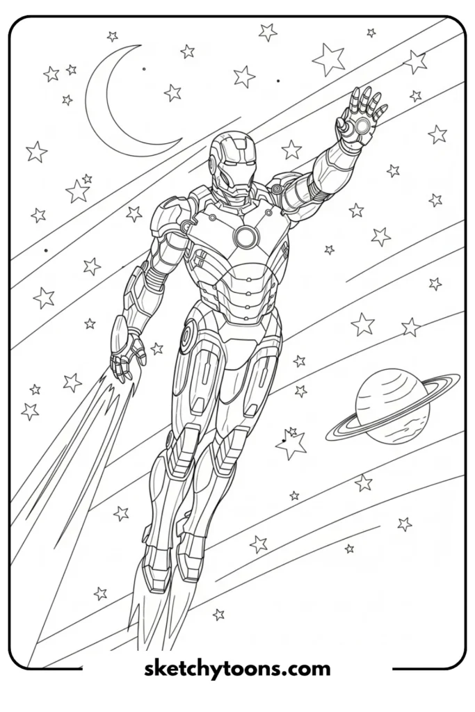 Iron Man in Space