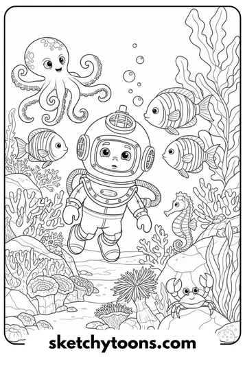 Labubu Under the Sea