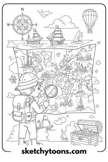 SpongeBob coloring pages 38 Map Explorer