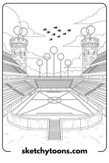 Quidditch Pitch Stadium