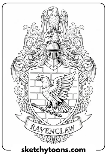 Ravenclaw House Crest