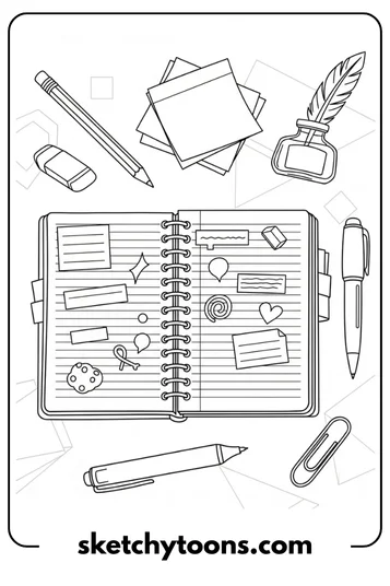 SpongeBob coloring pages 43 Writing Notes