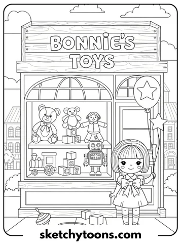 Toy-Story-Ausmalbilder 21 Bonnie's Toys