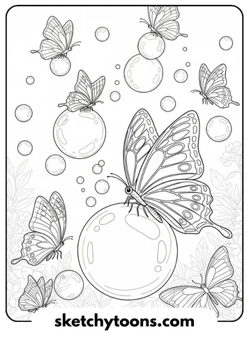 Butterfly Bubble Fun
