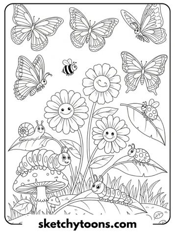 Butterfly Garden Friends