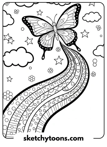 Butterfly Rainbow Trail