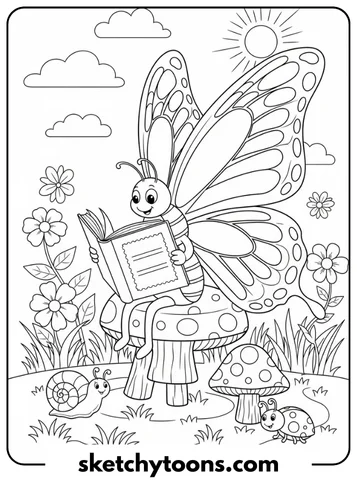 Butterfly Reading Time