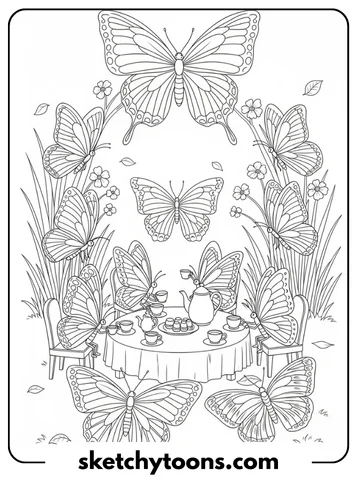 Butterfly Tea Party