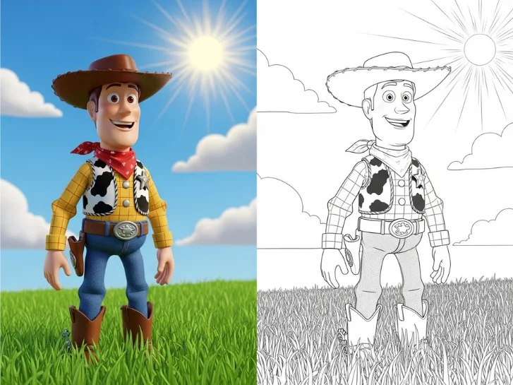 Toy-Story-Ausmalbilder 1 Toy story coloring page